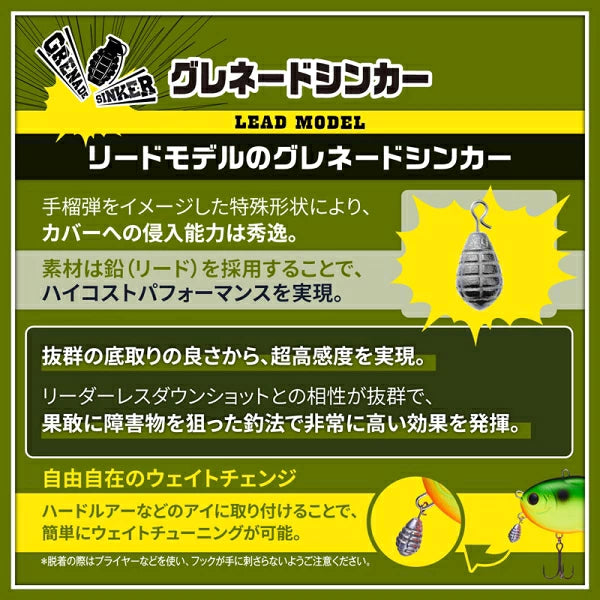 VARIVAS Grenade Sinker Quick Changer