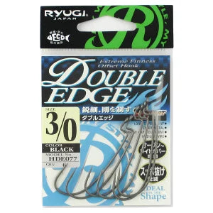 RYUGI HDE077 Double Edge Offset Worm Hook