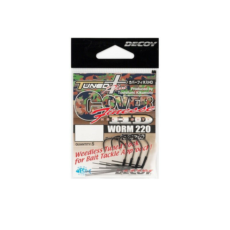 DECOY Cover FINESSE HD Worm 220 Weedlesss Wacky Hook