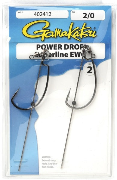 GAMAKATSU Power Drop With Superline EWG HOOK