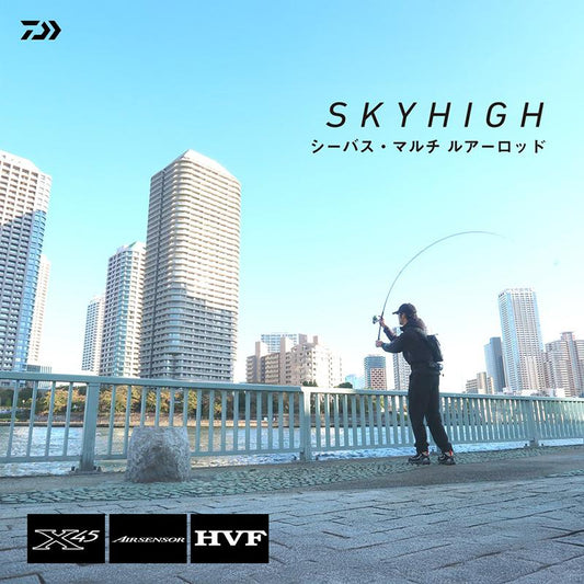 DAIWA Sky High two-piece shore fishing spinning rod