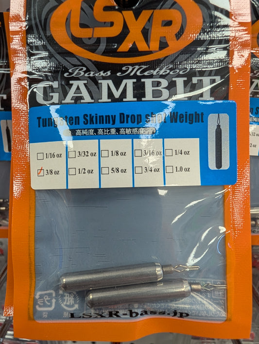 GAMBIT TUNGSTEN Drop Shot WEIGHT