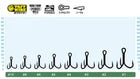 OWNER Cftultiva STX-45ZN Stinger Treble HOOK