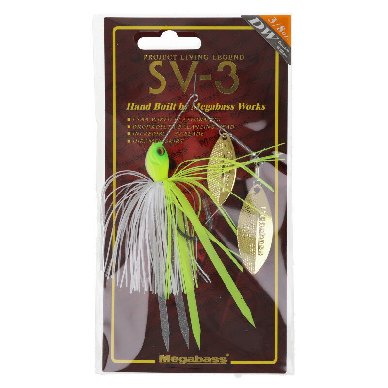 MEGABASS SV-3 DW SPINNERBAIT