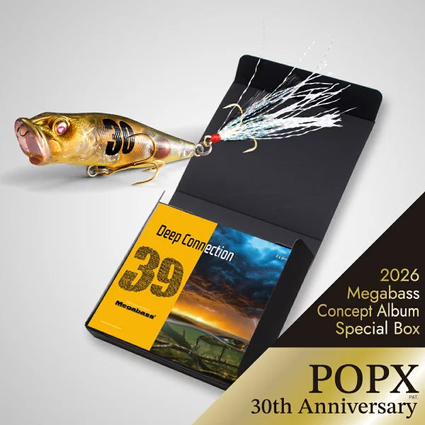 ルアー・フライ Megabass POPX 30thAnniversary SpecialBox MEGABASS 2026 CONCEPT ALBUM BOX POPX 30th Anniversary | JDM – JDM