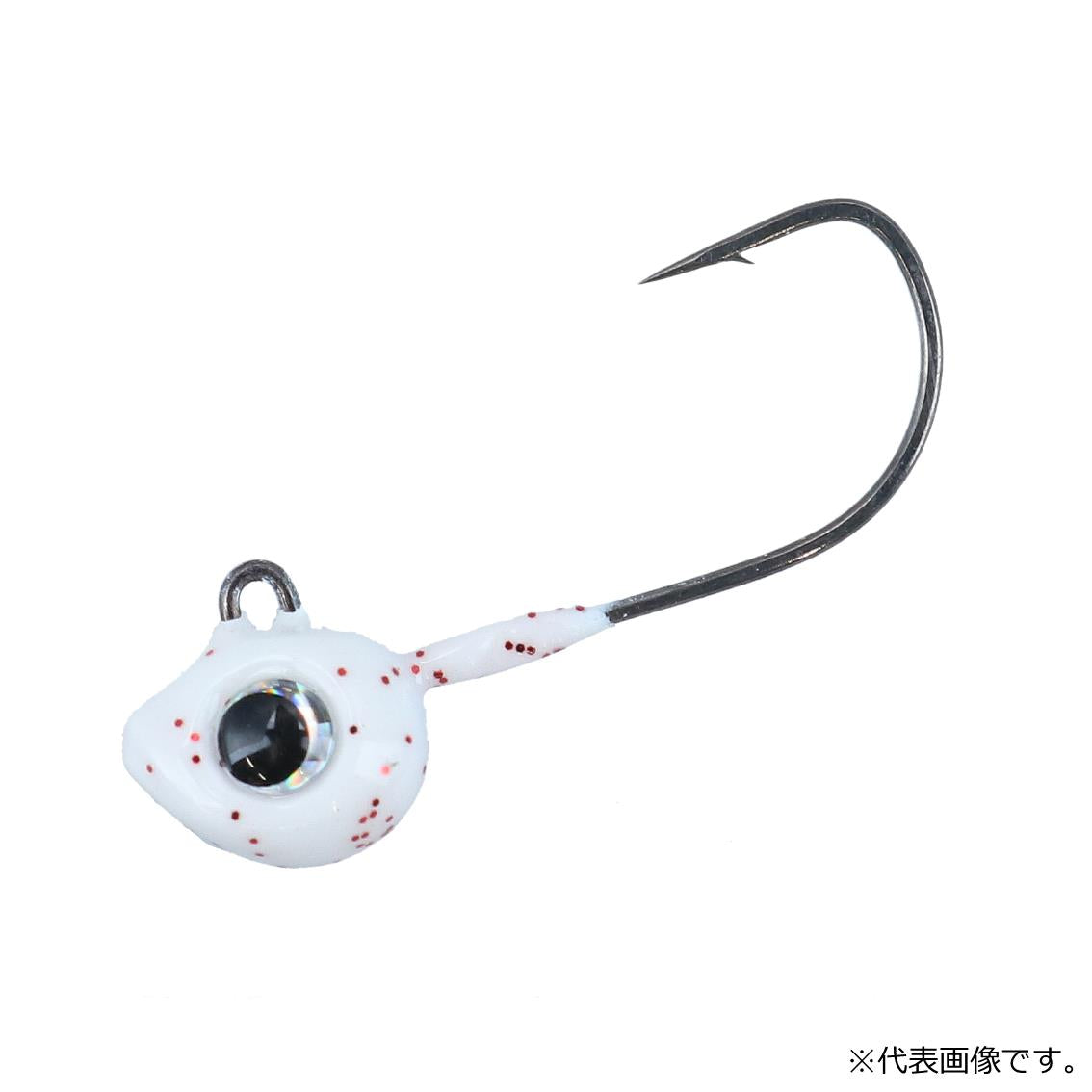 Daiwa Gekkabijin SW Light JIG Head SS Red Glow