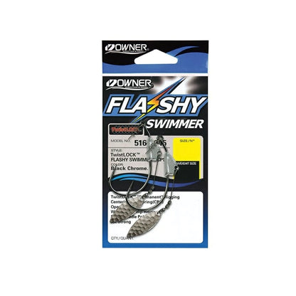 OWNER Flashy Swimmer Underspin Swimbait Hook