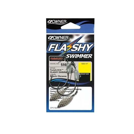 OWNER Flashy Swimmer Underspin Swimbait Hook