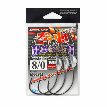 DECOY Worm 130M Makisasu HOOK Magnum WEIGHTed