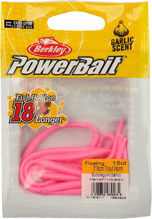 BERKLEY PowerBait Fat FLOATing Trout Worm