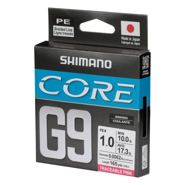 SHIMANO CORE G9 Sinking Braided Line