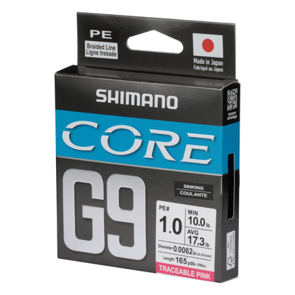 SHIMANO CORE G9 Sinking Braided Line