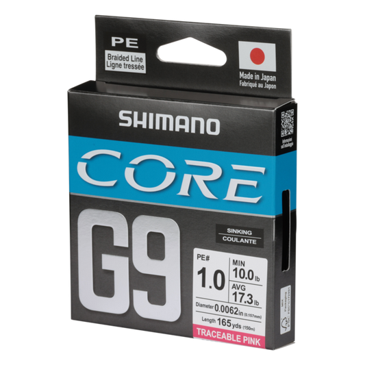SHIMANO CORE G9 Sinking Braided Line