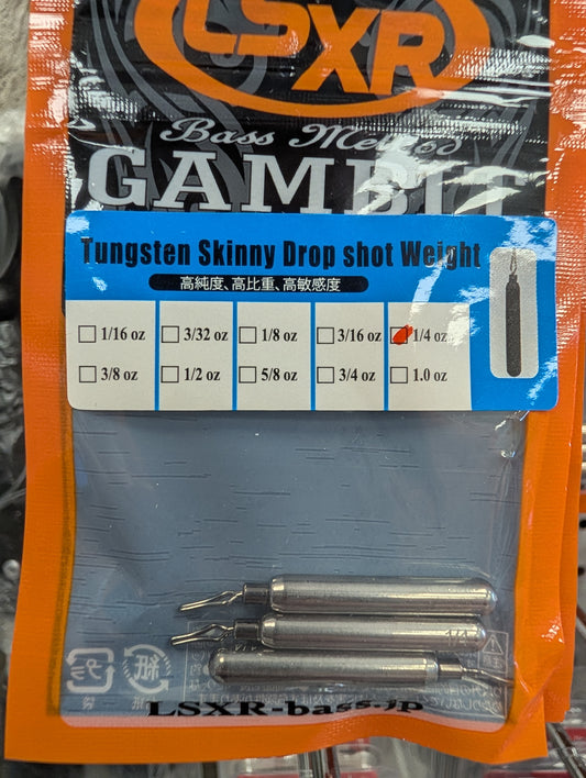 GAMBIT TUNGSTEN Drop Shot WEIGHT