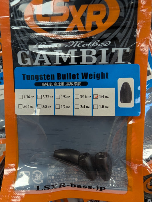 GAMBIT TUNGSTEN Bullet WEIGHT