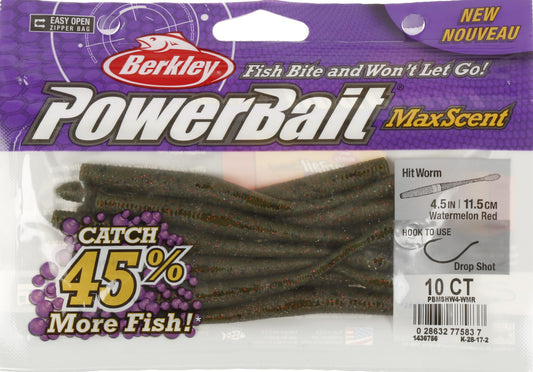 BERKLEY PowerBait MaxScent Hit Worm