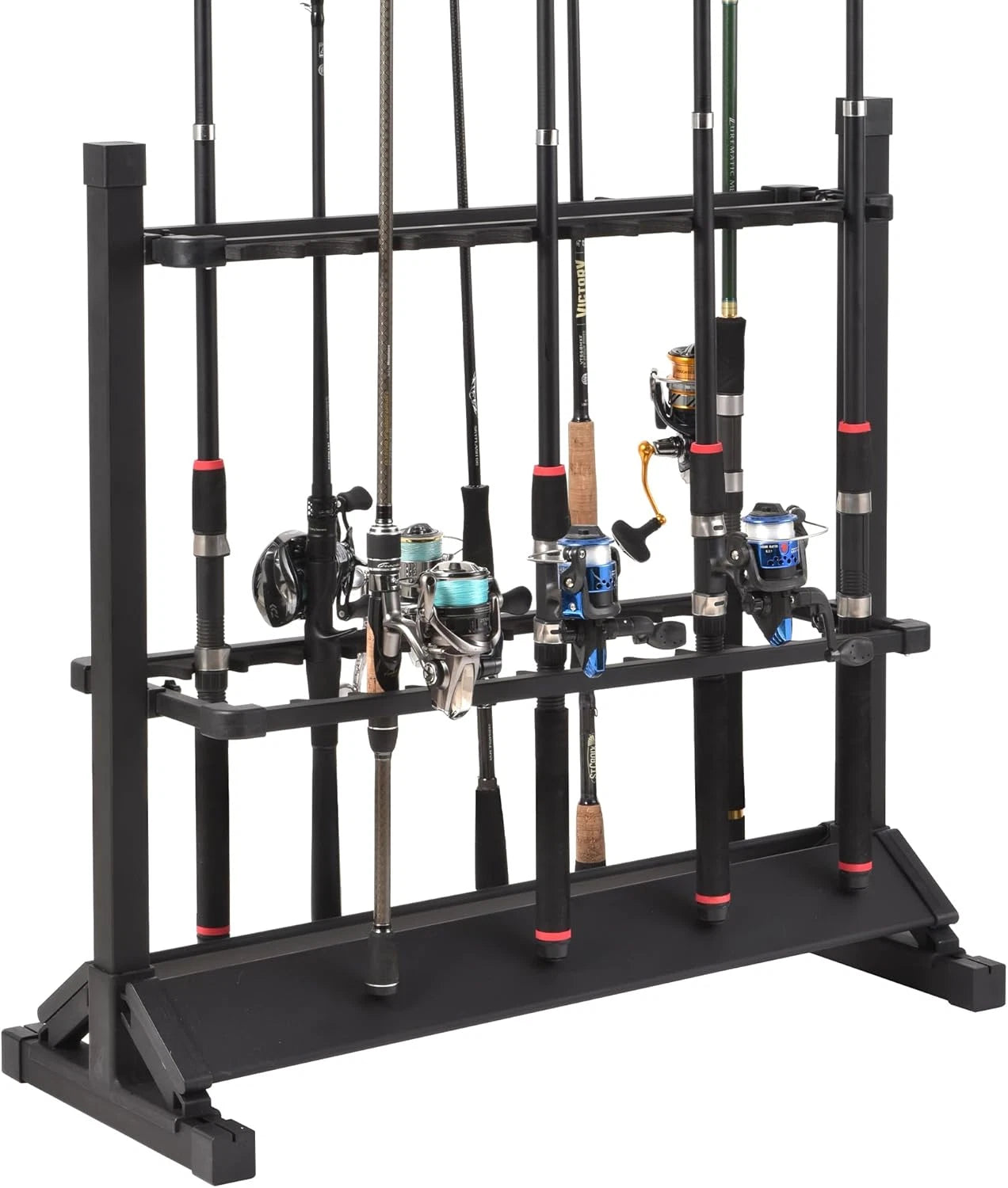 24 Slot Alloy Rod Floor Rack