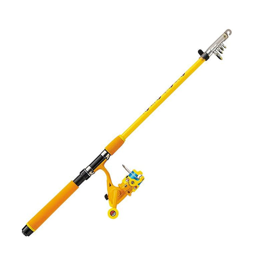 Valleyhill Pokemon Pikachu Kids Telescopic Rod Reel Combo